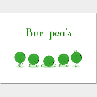 Burpee peas Posters and Art